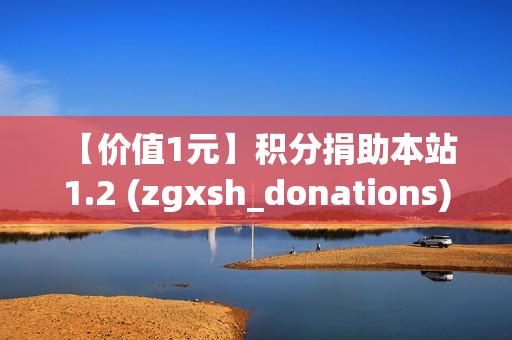 【价值1元】积分捐助本站 1.2 (zgxsh_donations)（积分公益捐）