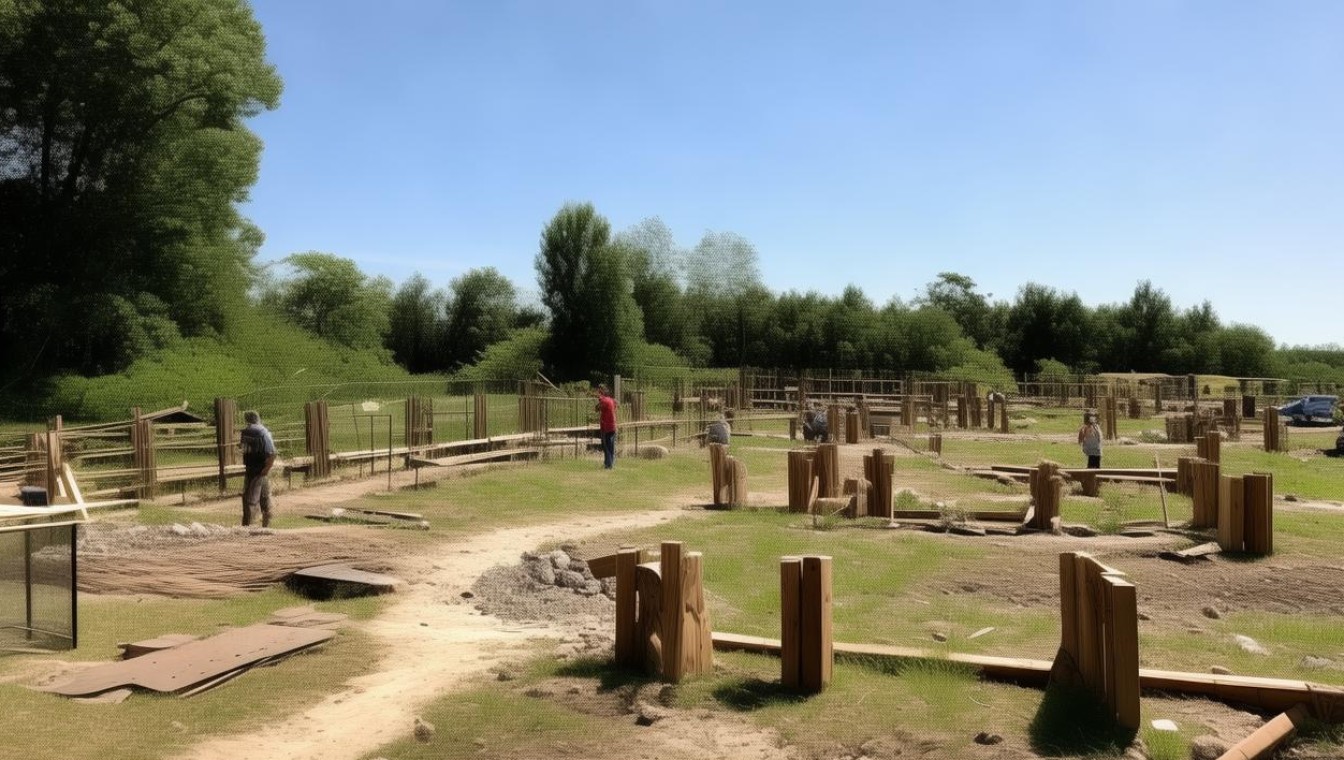 养圈的搭建视频